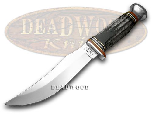 Case XX Genuine Buffalo Horn Fixed Blade Hunter Knife 17915