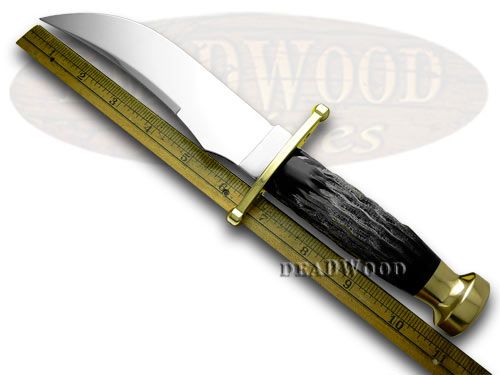 Case xx Kodiak Buffalo Horn Fixed Blade Hunter Knife - CA395 | 395