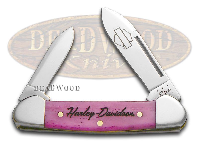 Case Xx Harley Davidson Pink Bone Butterbean Stainless Pocket Knife Ca52104 52104 Get great deals on ebay! case xx harley davidson pink bone butterbean stainless pocket knife