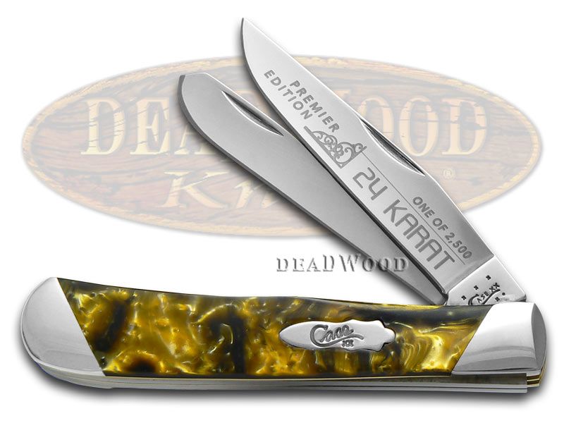 Case XX Slant Series 24 Karat Corelon Trapper 1/2500 Stainless