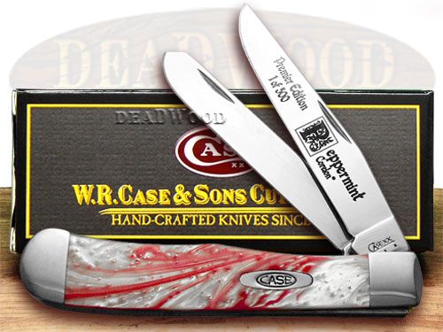 W.R. Case XX Peanut Knife Butter Rum Genuine Corelon 1/500 Stainless Pocket 9220BR