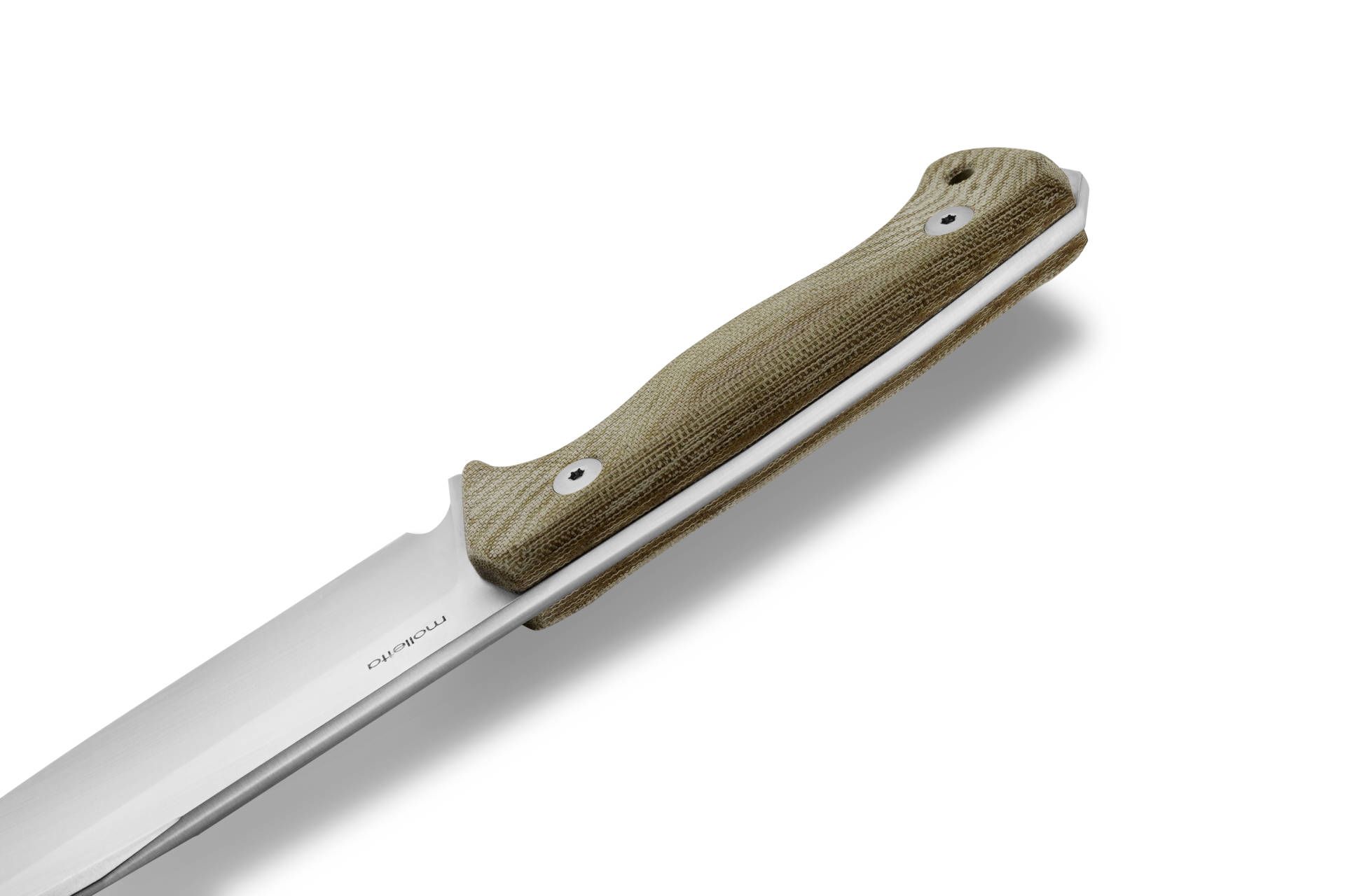 lionSTEEL T6 CVG Green canv./Satin ライオンスチール T6フィクスト サテン グリーンキャンバスマイカルタ キャンプナイフ 新品未使用