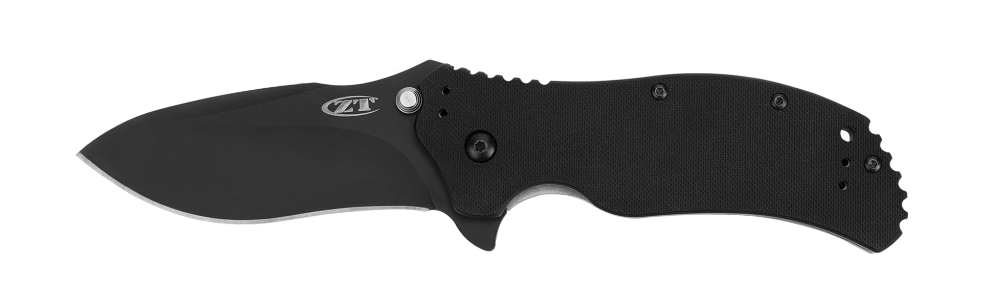 Black S30V Combo Edge Blade G-10 ZT Dealer Zero Tolerance 0350ST A/O Knife 