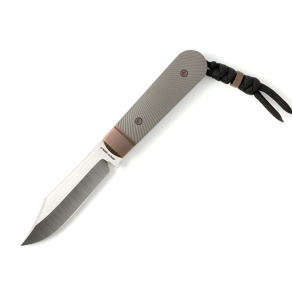 Jack Wolf Backwoods FIXedc Titanium & S90V Stainless Knife - JWK