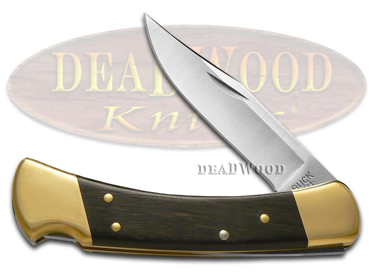 Buck 110 Folding Hunter Wooden Pocket Knife 110BRS - BK110BRS-B
