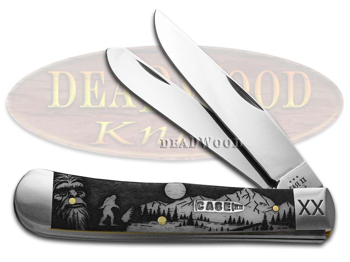 Case XX Trapper Sasquatch Natural Bone Stainless Pocket Knife