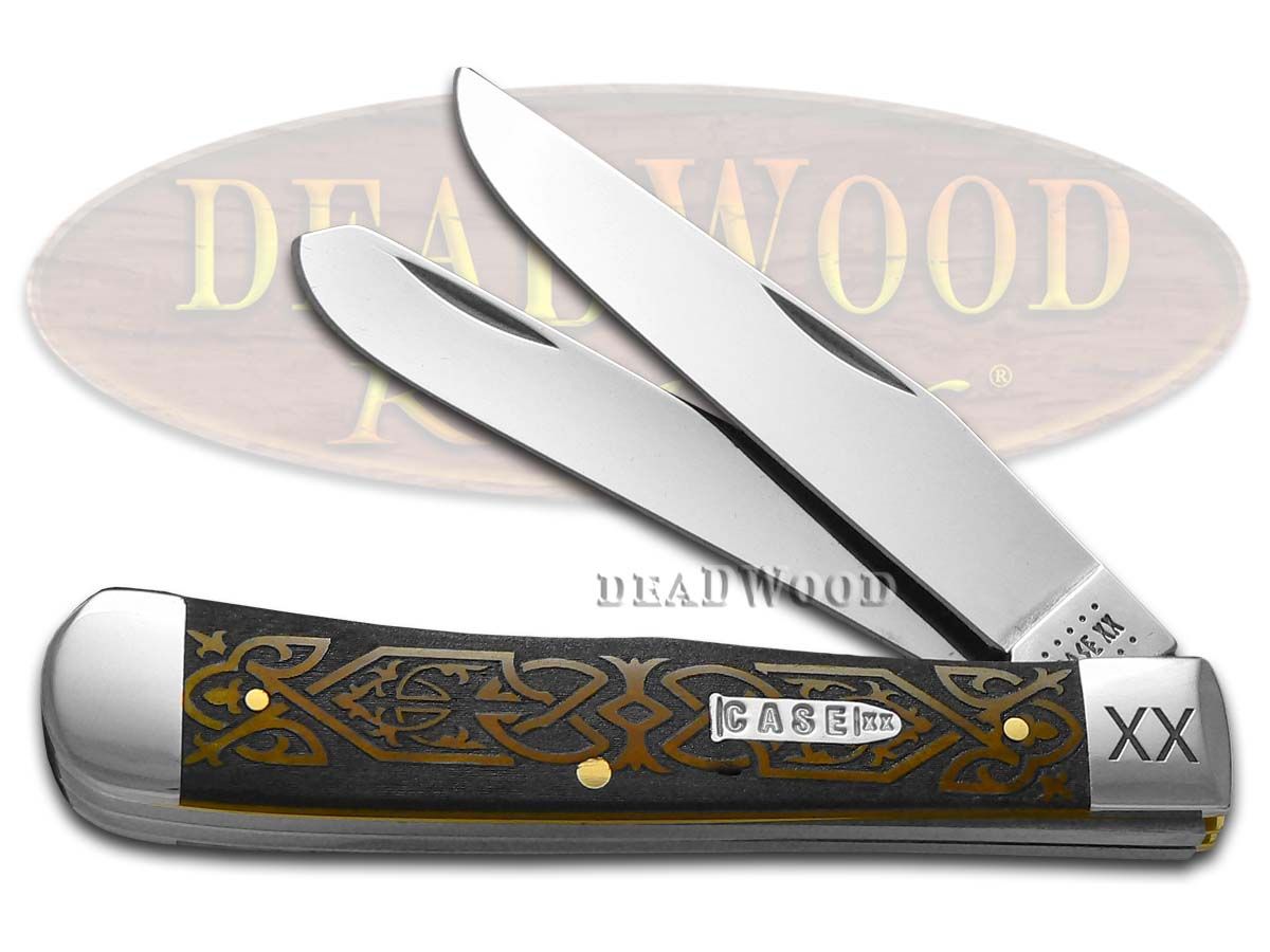 Case XX Celtic Knot Antique Bone Trapper 1/500 Stainless Pocket