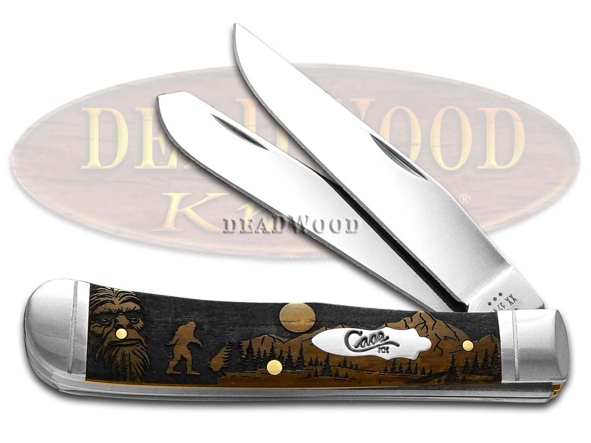 Case XX Trapper Sasquatch Antique Bone Stainless Pocket Knife
