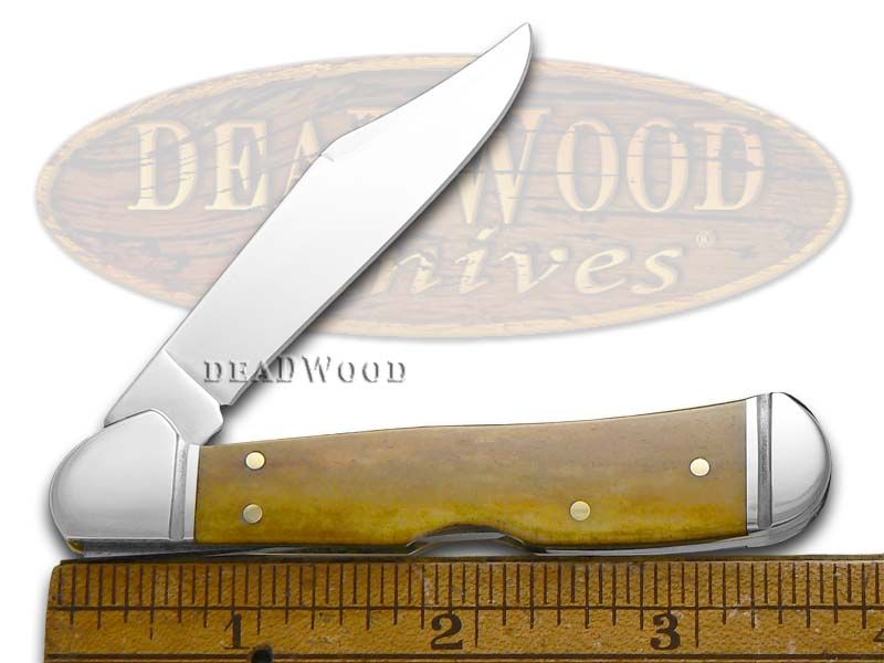 Case XX Vault Smooth Antique Bone Doctor's Knife 3-3/4 Closed
