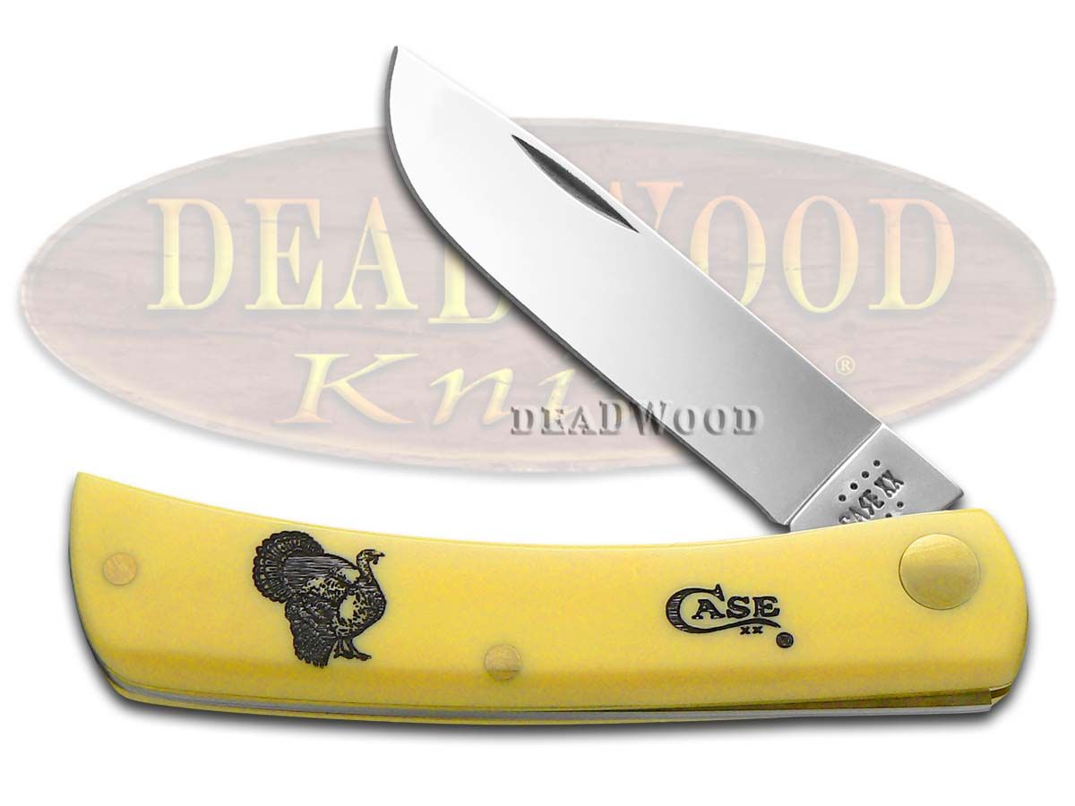 Case xx Turkey Sodbuster Jr Yellow Synthetic 1/500 Stainless