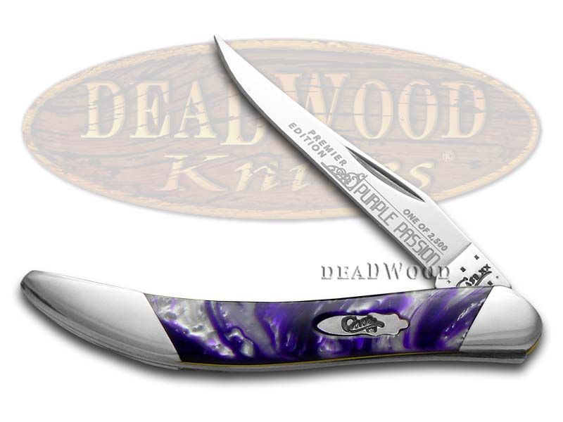 Case XX Slant Series Purple Passion Toothpick 1/2500 Stainless