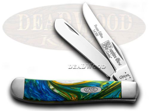 Case XX Genuine Sapphire Corelon 1/500 Mini Trapper Pocket
