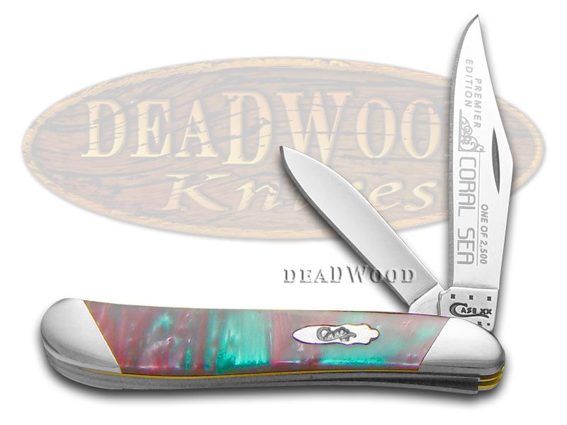 Case XX Slant Series Coral Sea Corelon Peanut 1/2500 Stainless