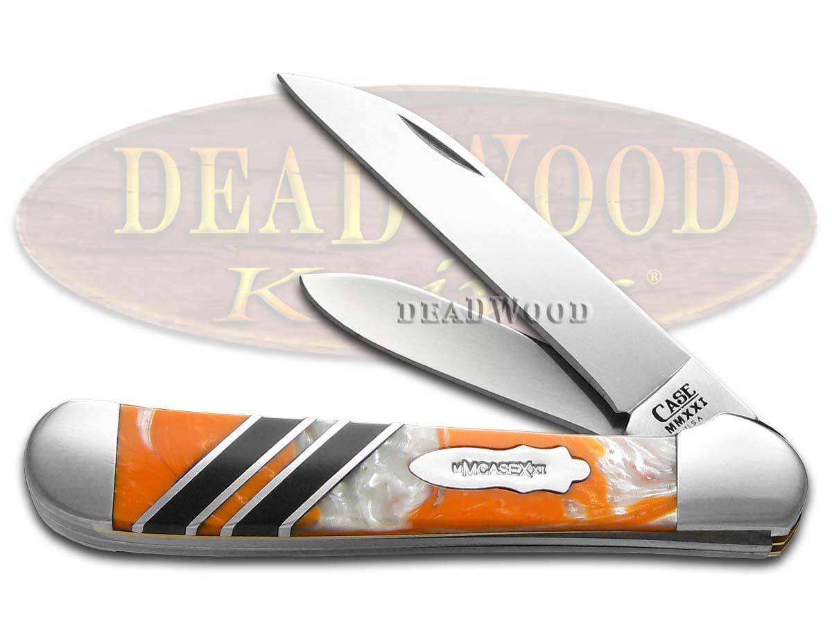 Case xx Copperhead Vault Collection Tennessee Orange & Black
