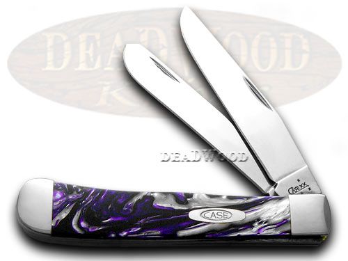 Case XX Trapper - Custom Purple Passion Corelon Pocket Knife