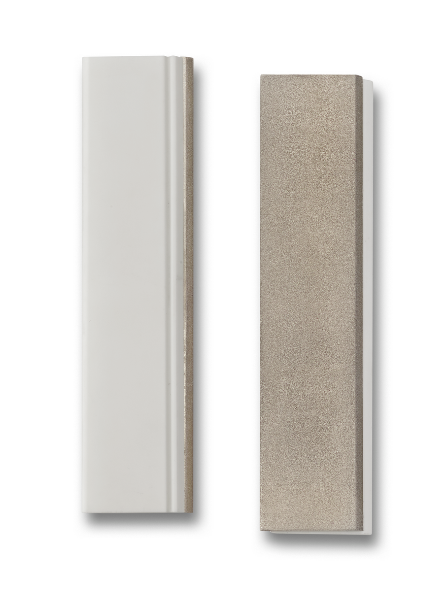 Spyderco Cubic Boron Nitride CBN White Ceramic Double Stuff 2 Knife Sharpening Stone 303FCBN2 ACC SY303FCBN2 SHARPNER SHARPNER