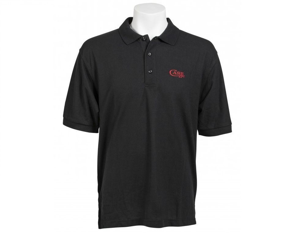 Case XX Embroidered Logo Black Red 3X Large Polo Shirt 52535 ACC CA52535 POLO