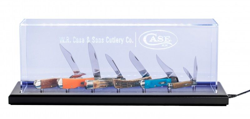 Case xx Illuminated Dome Knife Display