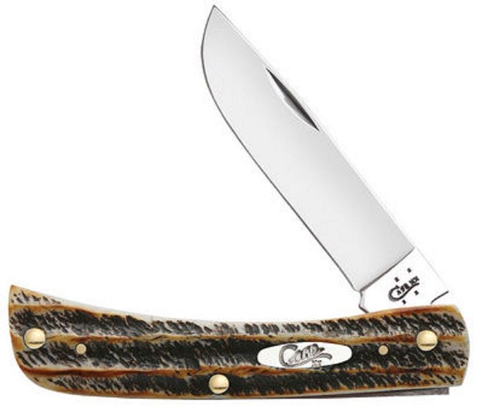 Case XX 6.5 Bone Stag Sodbuster Stainless Pocket Knife 65310