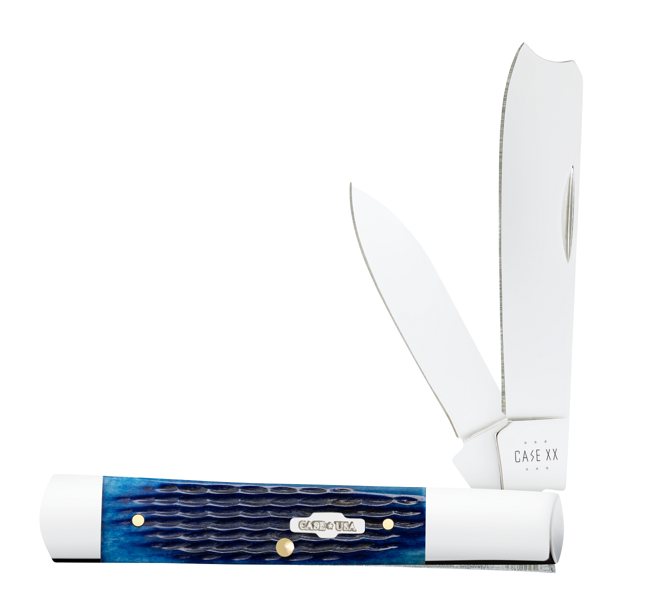 Case xx Razor Jack Rogers Jig Navy Blue Bone Bone 2798 Stainless