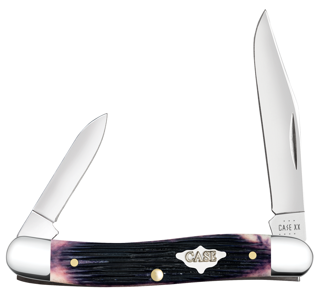 Case XX Pen Barnboard Jig Purple Bone Tru-Sharp Stainless