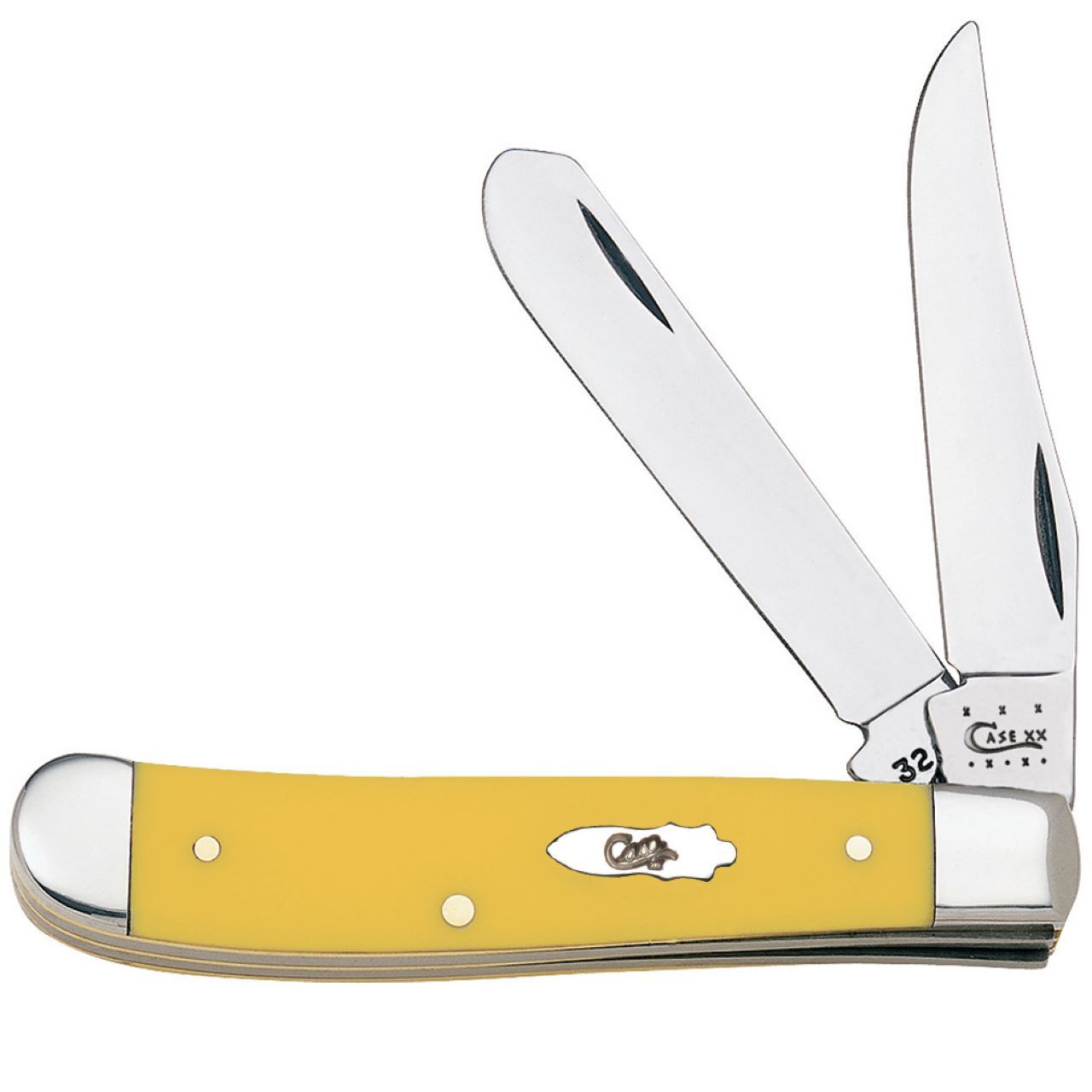 Case XX Mini Trapper 22172 Sunflower Delrin Stainless Steel Pocket