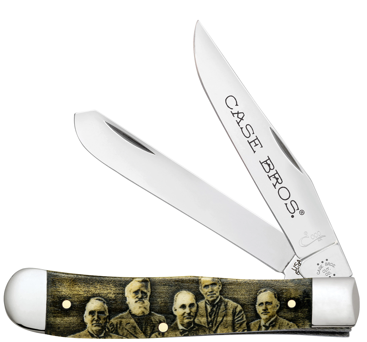 Case XX Case Brothers Trapper Natural Bone 1/350