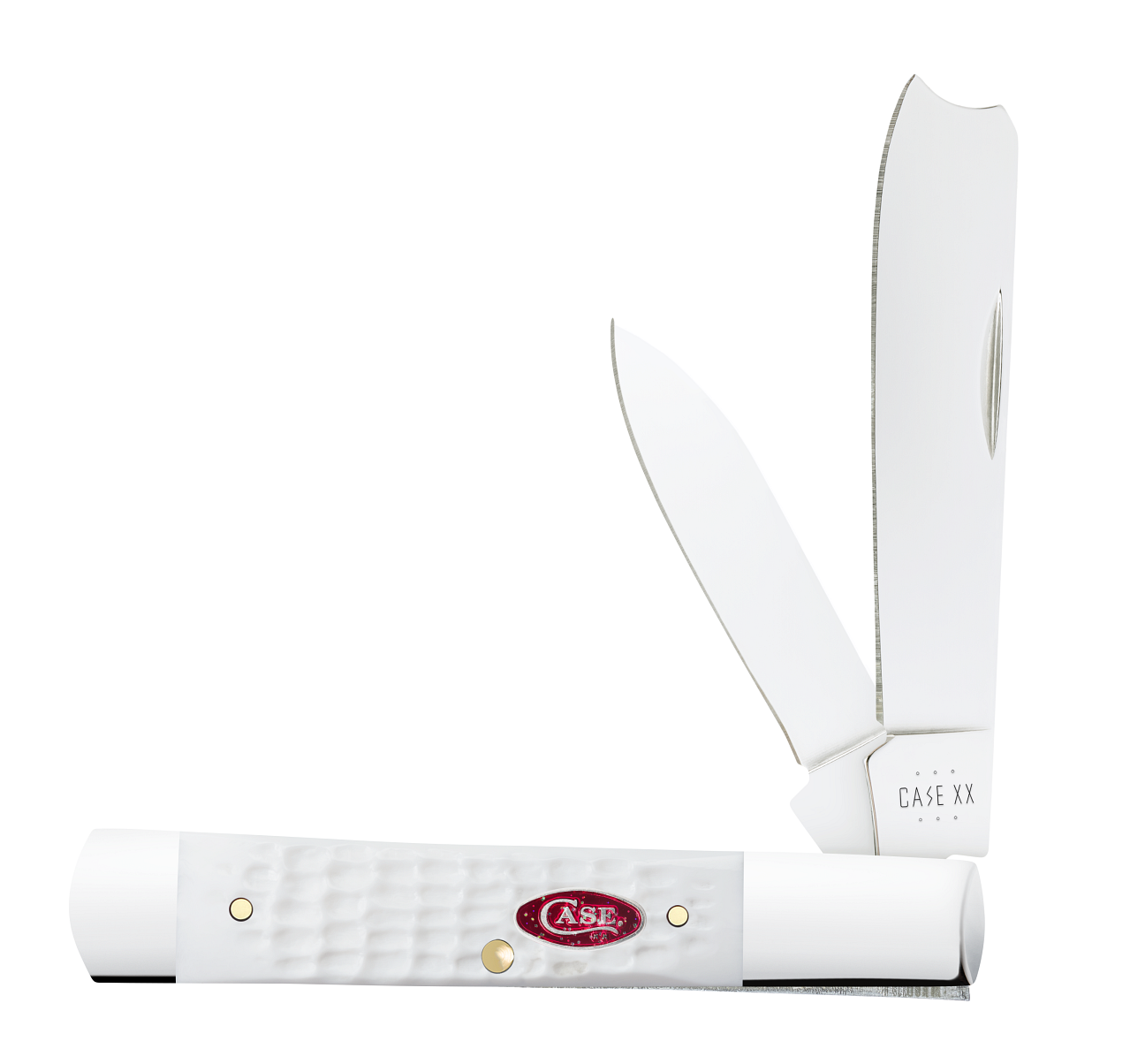 Case xx Razor Jack SparXX White Synthetic 60179 Stainless