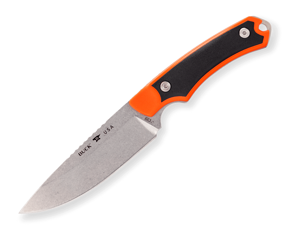 Buck Alpha Guide Select Fixed Blade 0663ORS-B Orange and Black