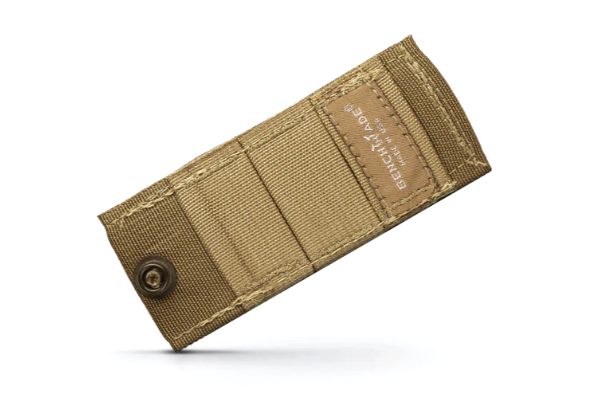 Benchmade 984093F Coyote Cordura Button Snap MOLLE Folder Pouch