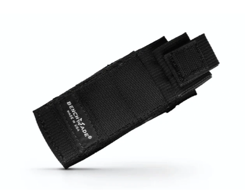 Benchmade 984094F Black Cordura Button Snap MOLLE Folder Pouch