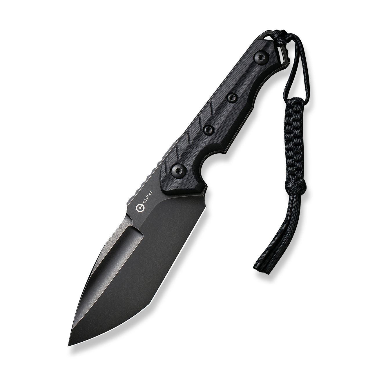 Civivi Maxwell Fixed Blade C210401 Black D2 & Black G10 Knife CV C210401