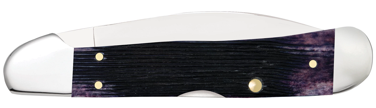 Case XX Copperlock Barnboard Jig Purple Bone 9712 Stainless Pocket Knife -  CA9712 | 9712