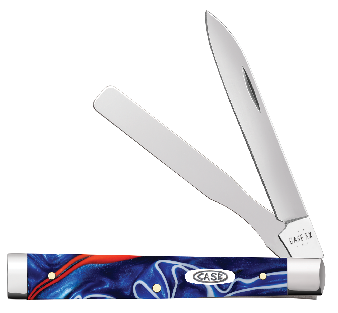 Case XX Baby Doc Patriotic Kirinite 11227 Stainless Pocket Knife