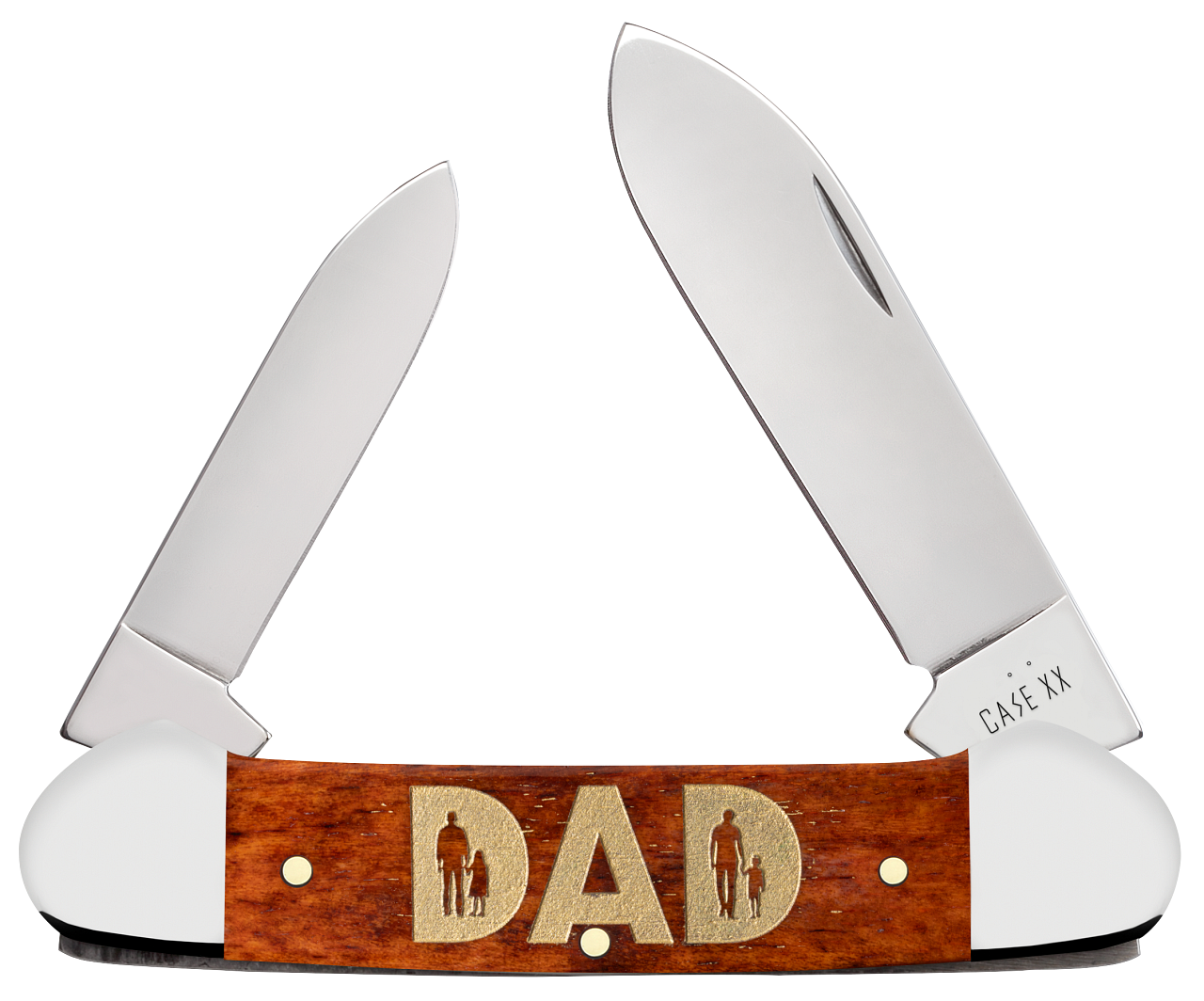 Case XX Canoe DAD Chestnut Bone 13362 Stainless Pocket Knife