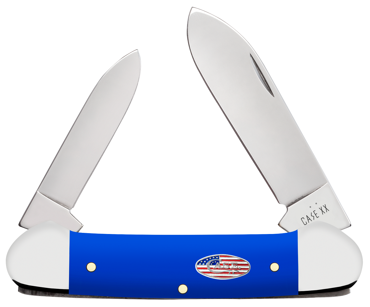 Case XX Canoe Royal Blue Synthetic 16404 Stainless Pocket Knife