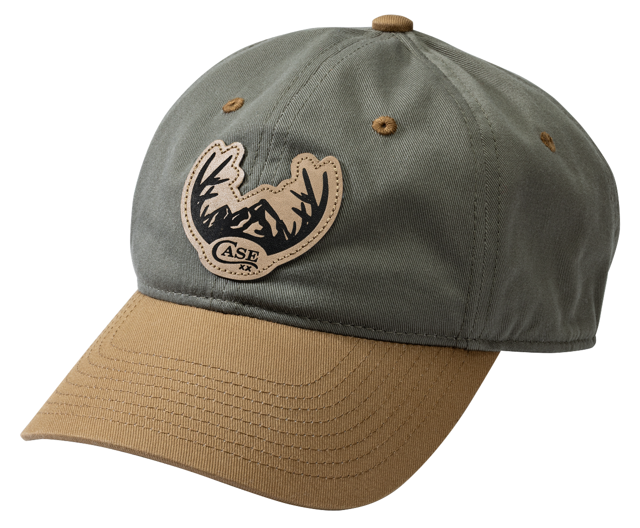 CASE XX Olive Green Cotton Adjustable Hat 41256 Ball Cap - ACC