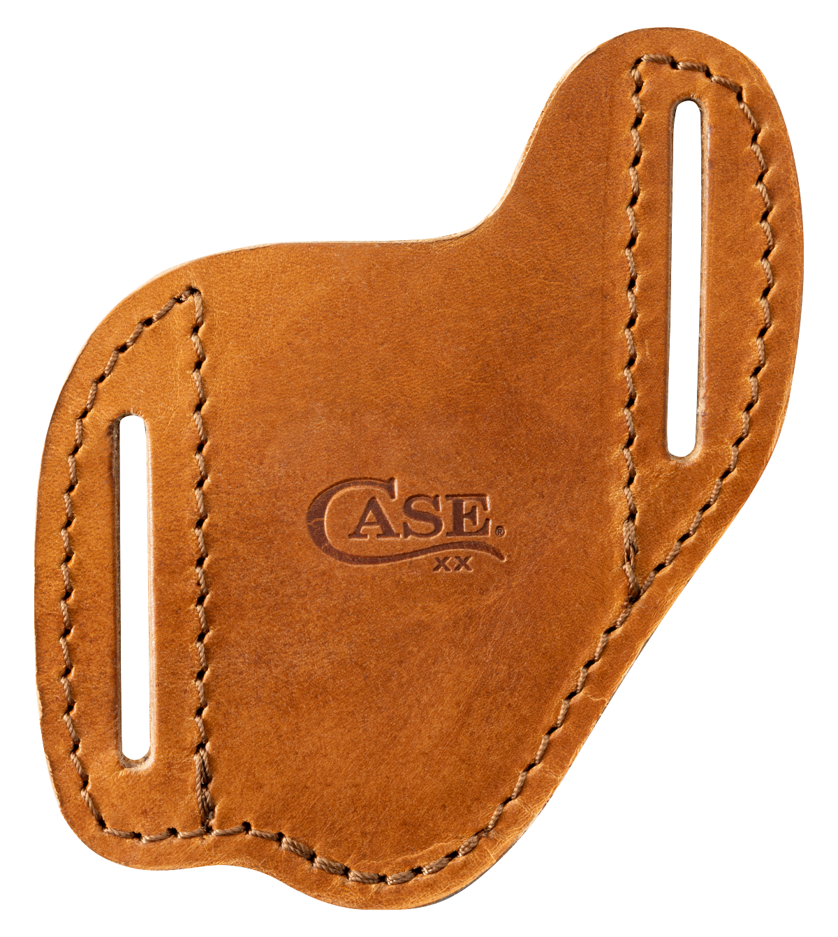 CASE XX Open Top Brown Leather 50308 Belt Sheath - ACC-CA50308