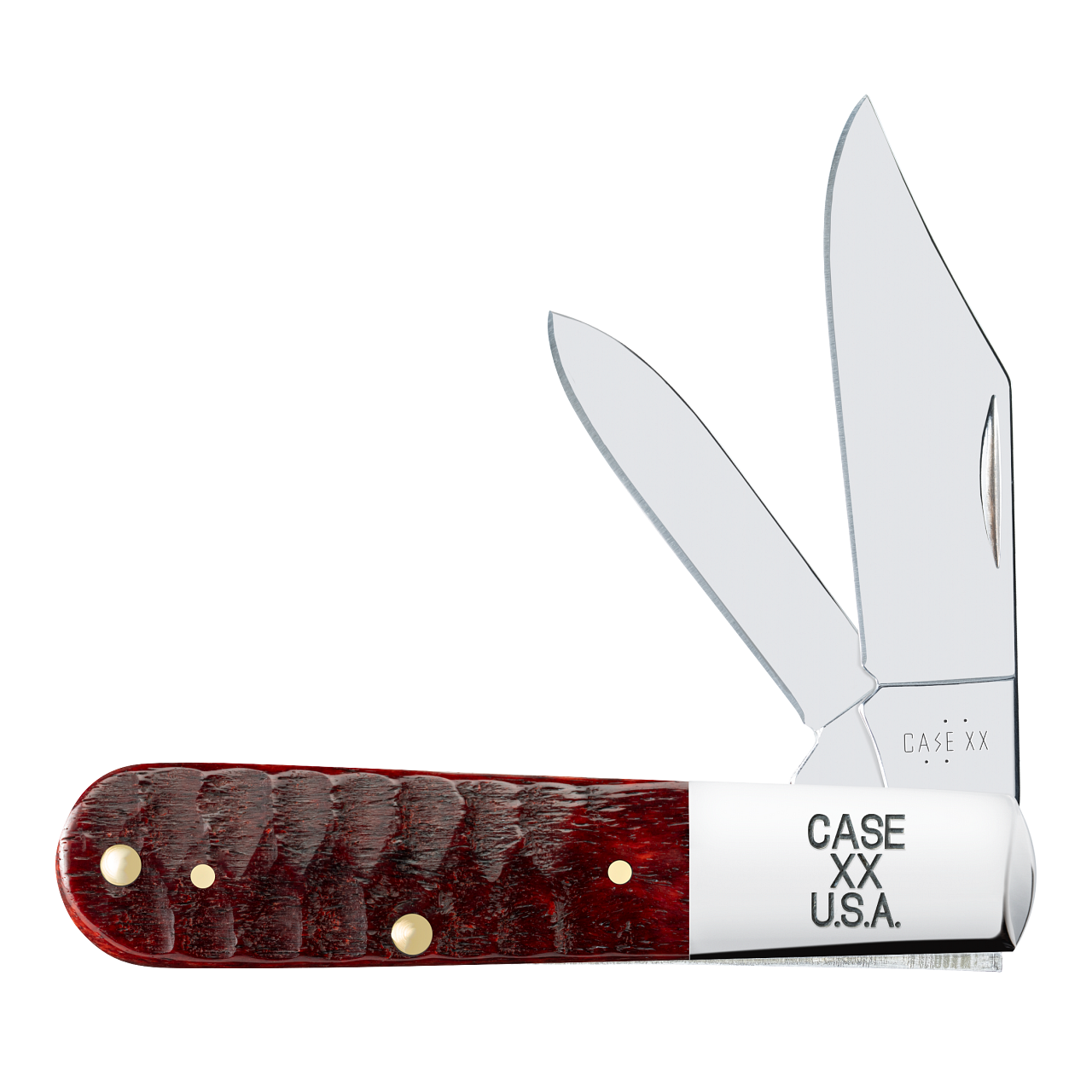 Case XX Barlow Gator Jig Old Red Bone 51544 Stainless Pocket Knife