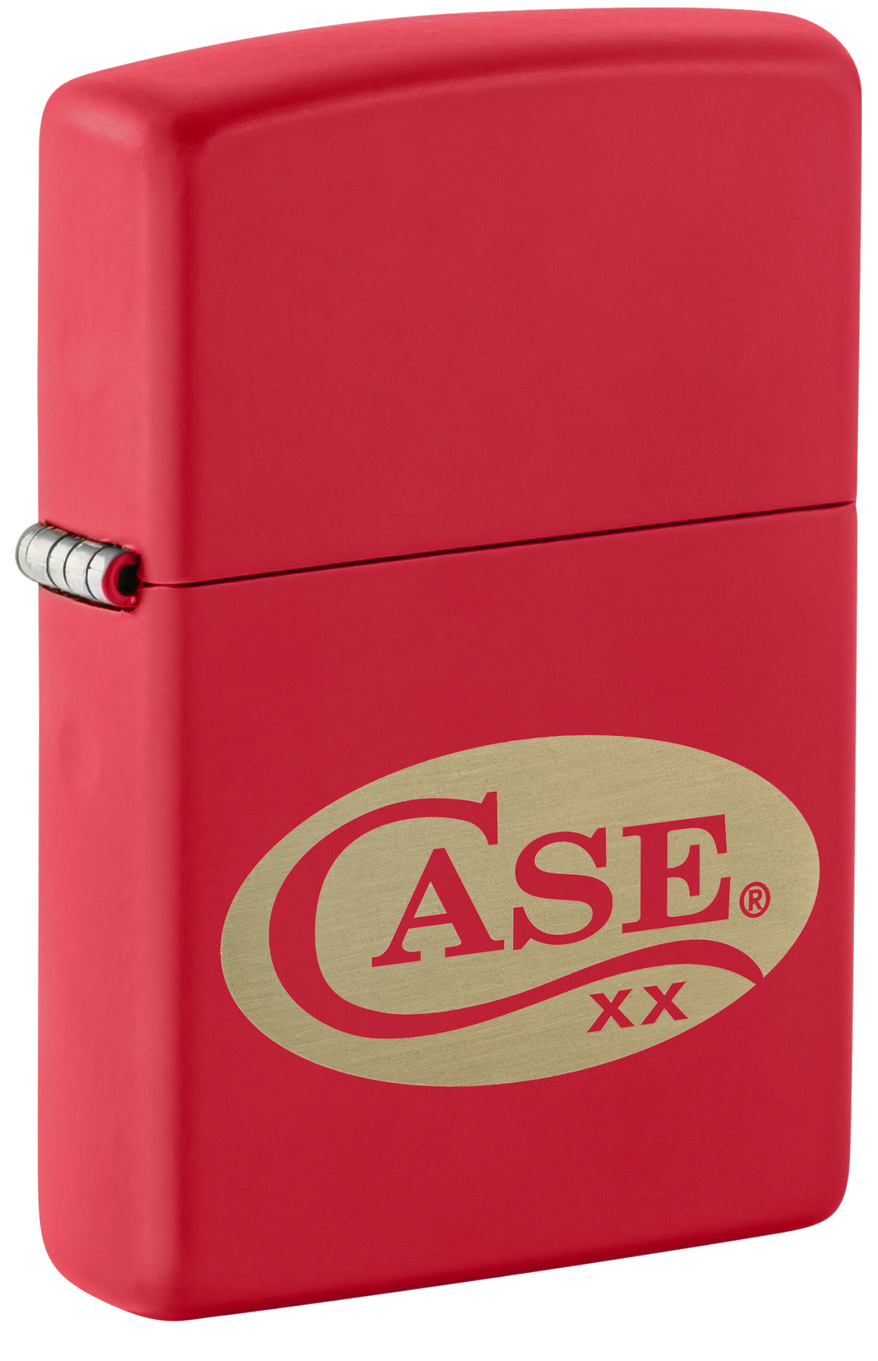 Case XX Matte Red & Bronze Zippo Windproof Lighter - ACC-CA52257