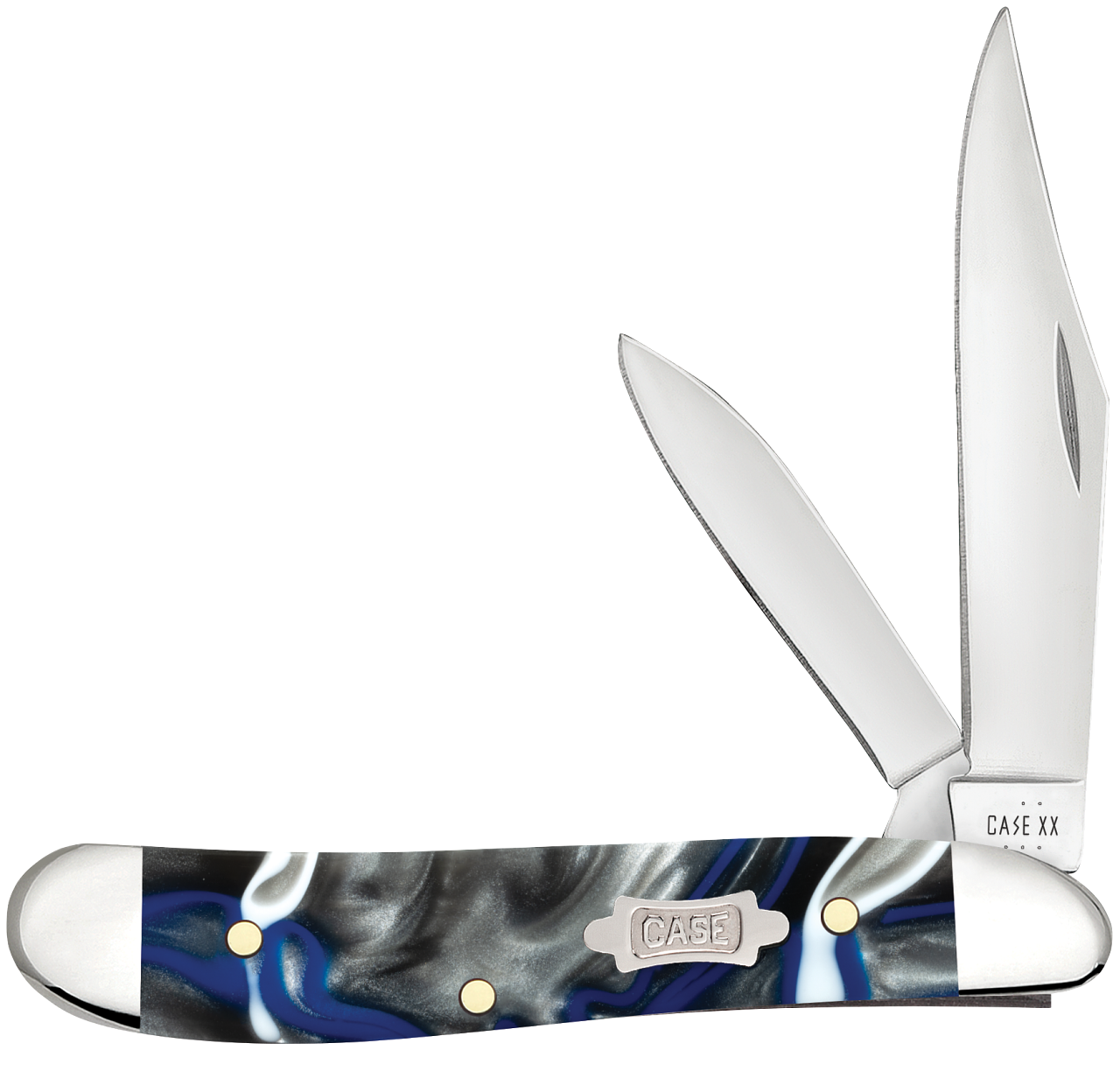 Case XX Peanut Pacific Tides Kirinite 53815 Stainless Pocket Knife