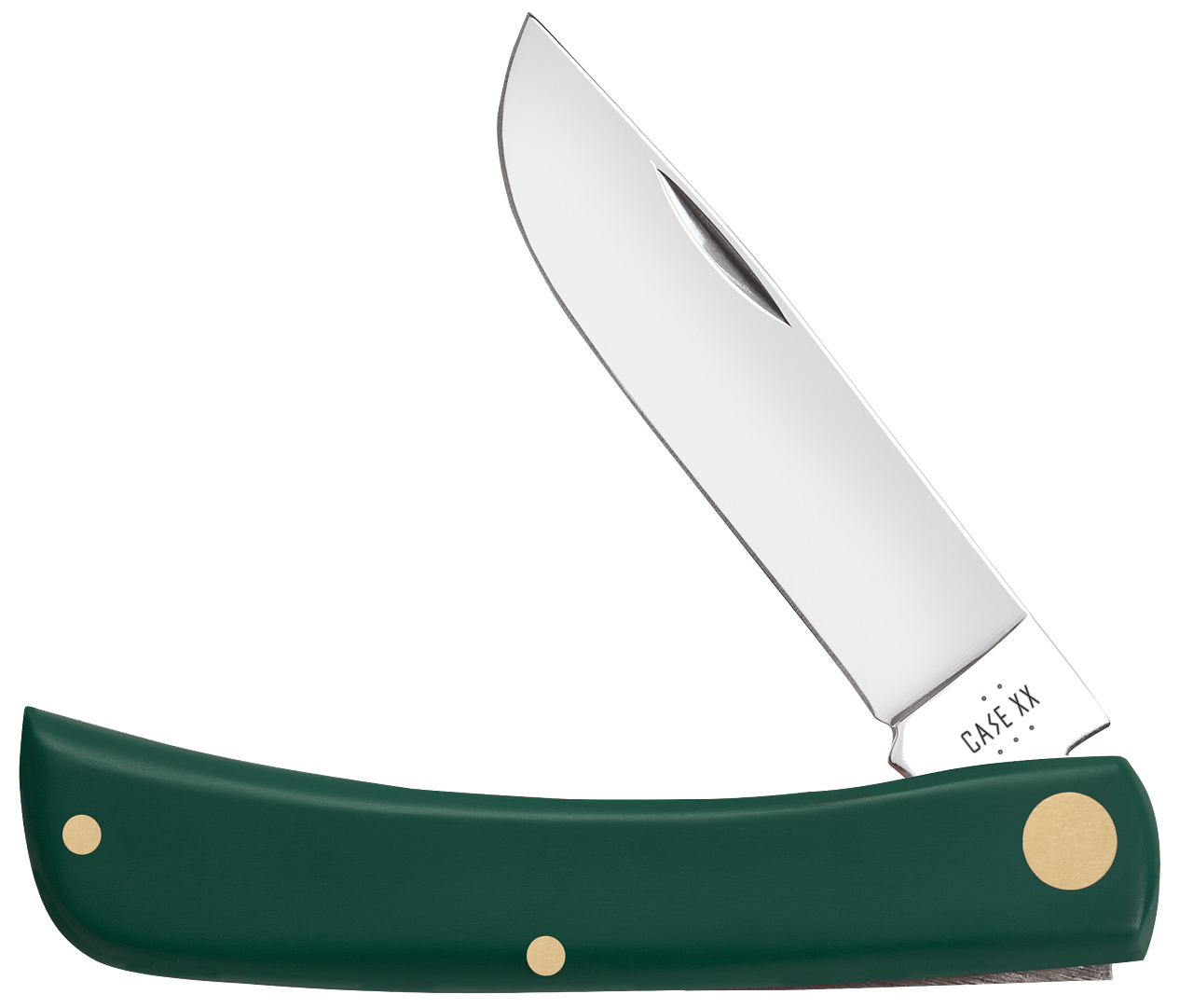 Chris Cutler BOX(日本盤、完品) Case XX Sod Buster Jr Spruce Green Synthetic 64536 Stainless