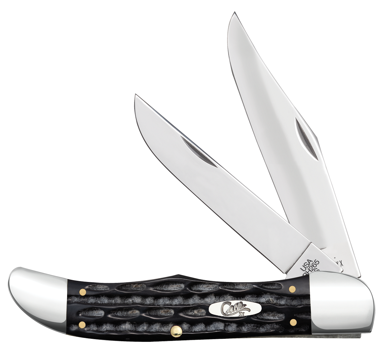 Case xx Folding Hunter Jigged Buffalo Horn 65030 Stainless Pocket Knife