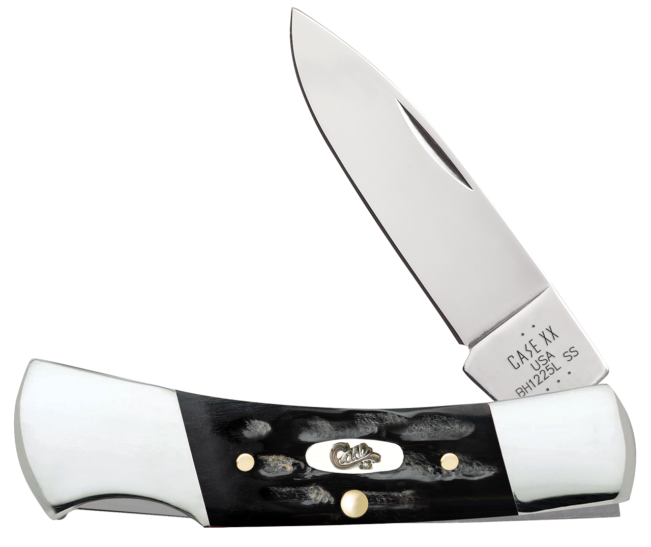 Case XX Lockback Jigged Buffalo Horn 65031 Stainless Pocket Knife