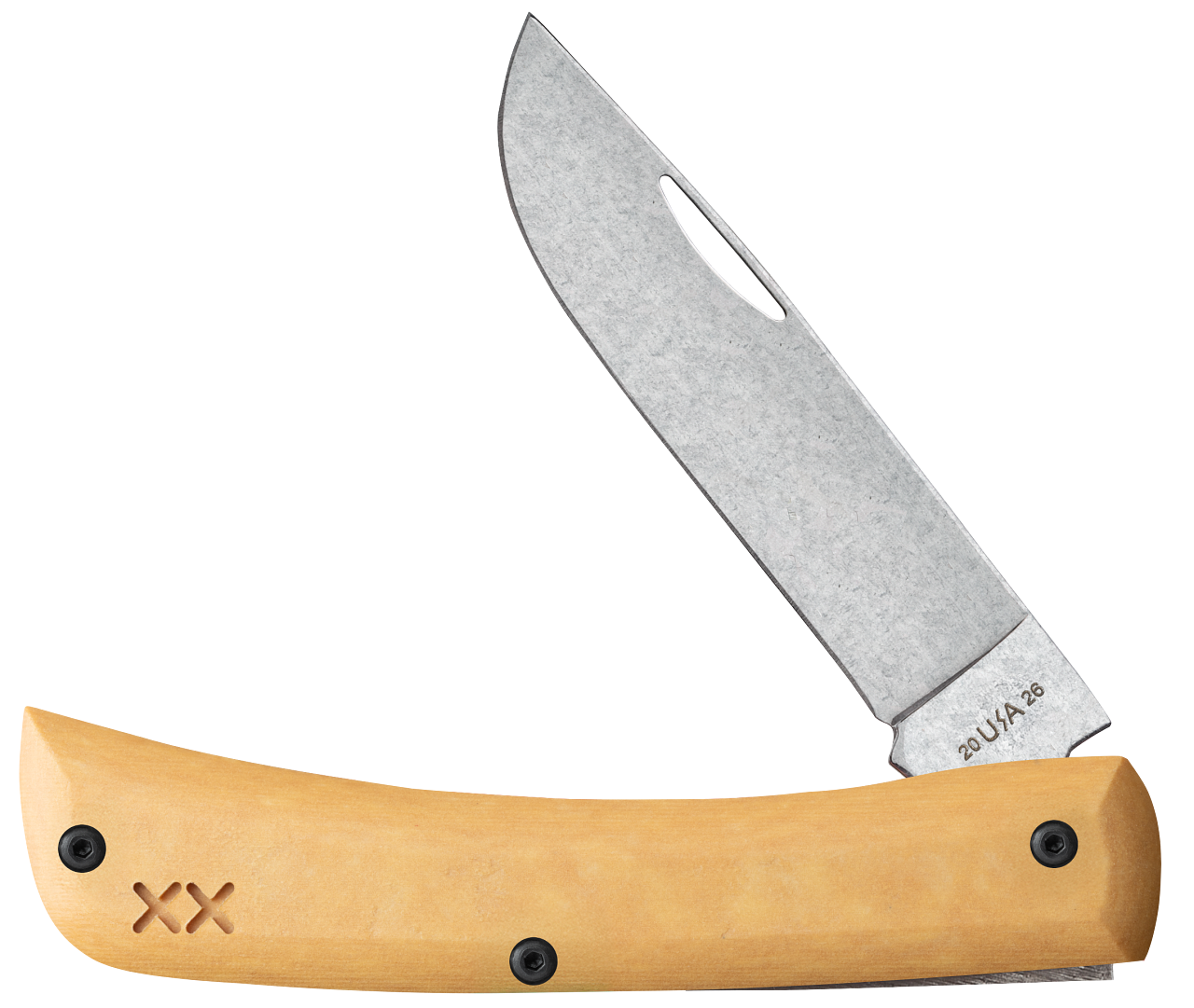 Case XX Sod Buster Jr Maple Valley Richlite 66387 S35VN Stainless