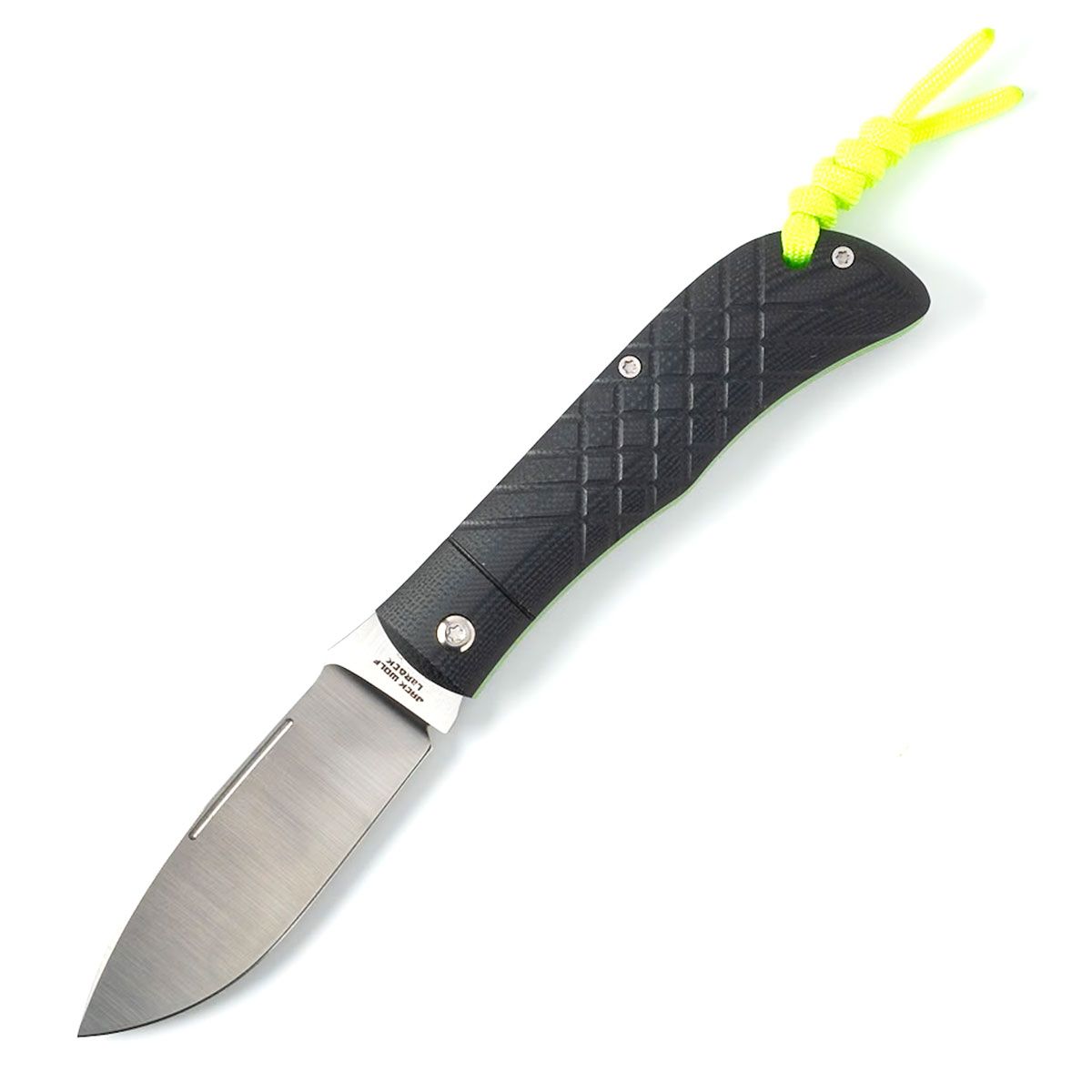 Jack Wolf Timber Jack Black G10 & 154CM Stainless Pocket Knife
