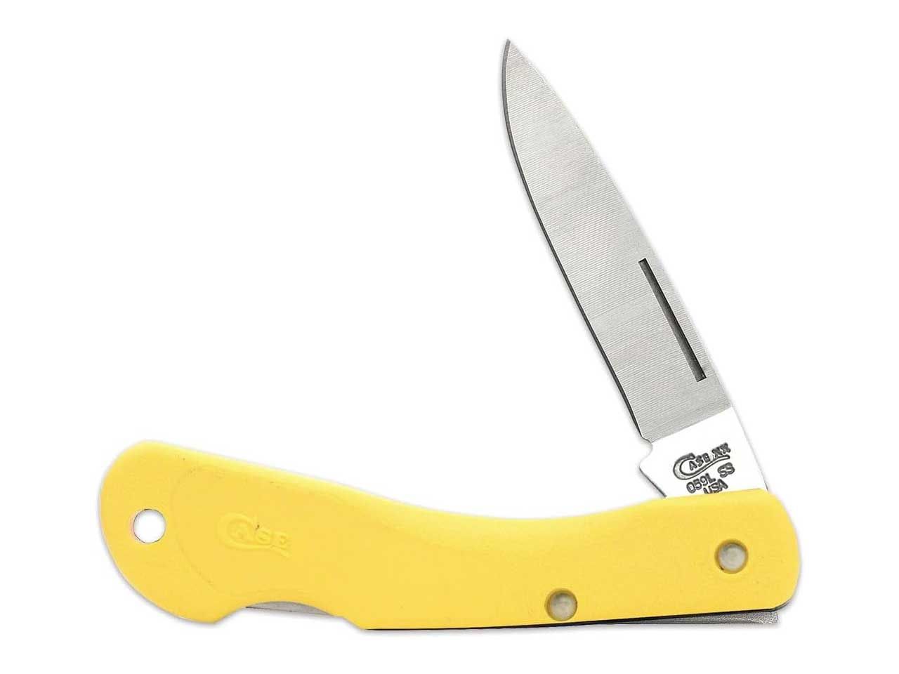 Case XX Mini Blackhorn 22936 Yellow Synthetic Stainless Pocket