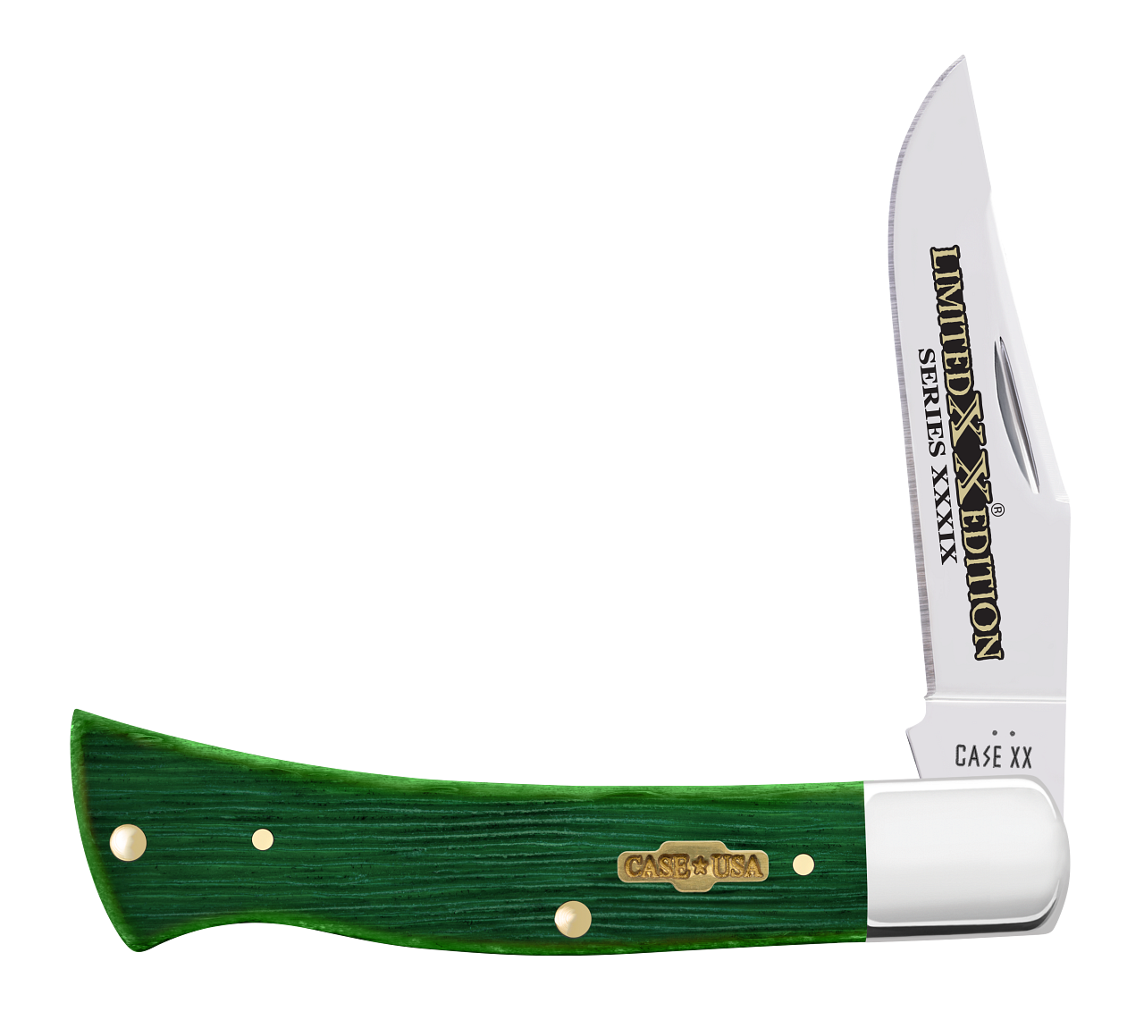 Case XX Axe Handle Limited Series Bermuda Green Bone 61875