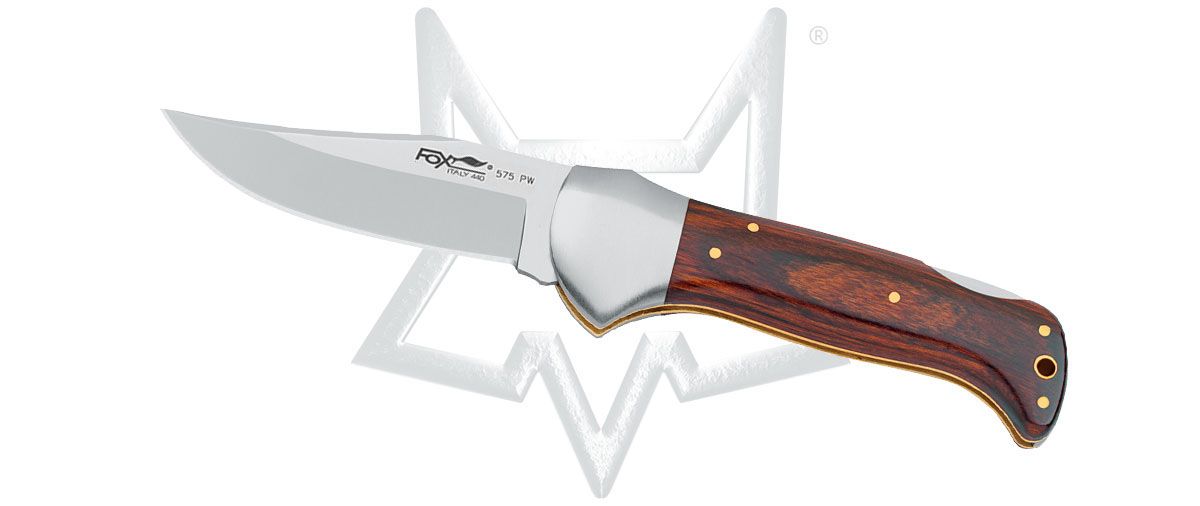 Fox Forest Lockback 575PW Pocket Knife 440 Stainless Steel