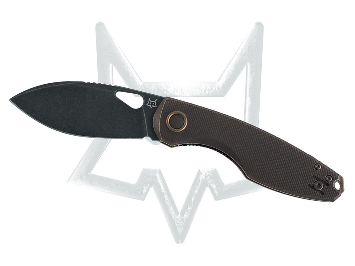 FOX Chilin 530 TiDSW Liner Lock Black Titanium Bohler M398